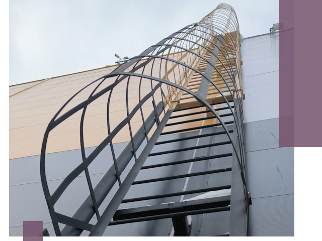 Изготовление и монтаж пожарных лестниц в Острогожске профессионально