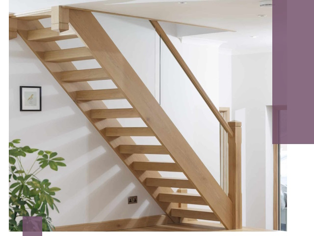 Изготовление деревянных лестниц под ключ в Острогожске для дома