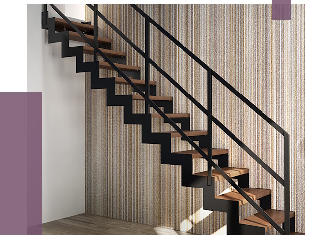 Изготовление металлических лестниц в Острогожске от 49547 руб. | ПРОЛЁТ-Стг