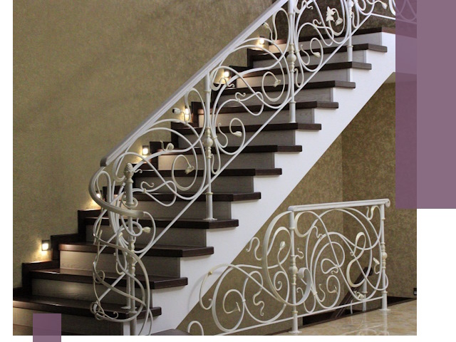 Кованые лестницы под ключ в Острогожске — изготовление и монтаж