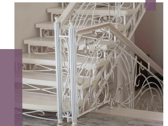 Изготовление кованых лестниц на заказ в Острогожске от 88664 руб. | ПРОЛЁТ-Стг