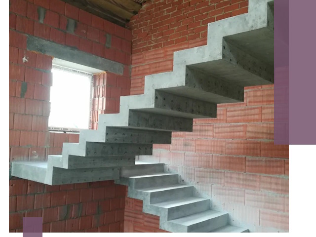 Бетонные лестницы под ключ в Острогожске: монтаж, демонтаж, ремонт