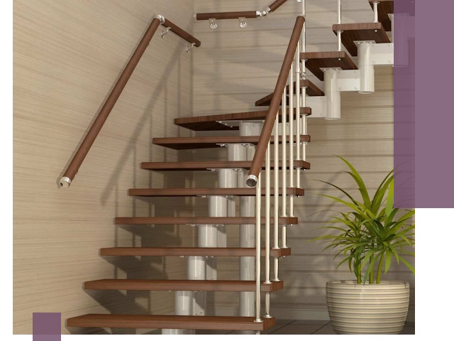 Изготовление модульных лестниц под ключ в Острогожске