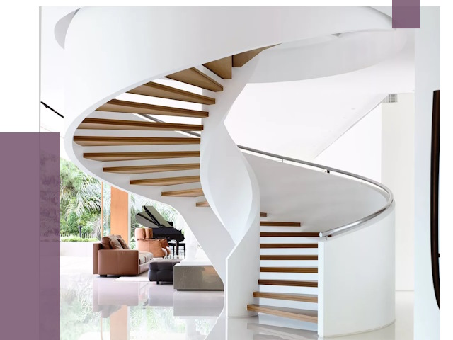 Винтовые лестницы в Острогожске под ключ от 49547 руб. | ПРОЛЁТ-Стг