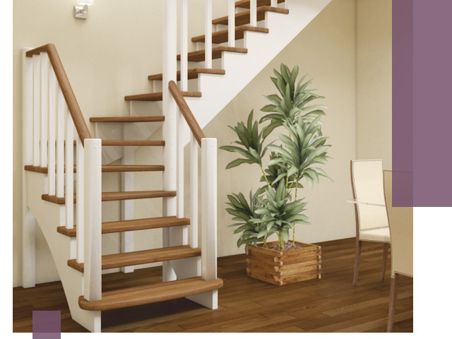 Г-образные лестницы под ключ в Острогожске — изготовление и монтаж