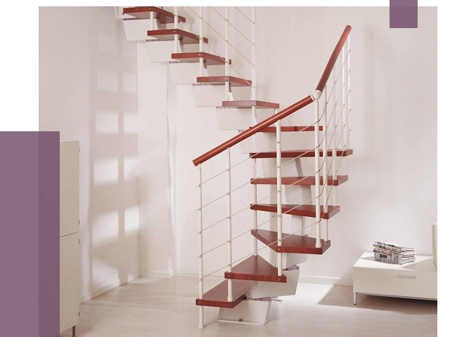 Изготовление лестниц на больцах в Острогожске от 9909 руб. | ПРОЛЁТ-Стг