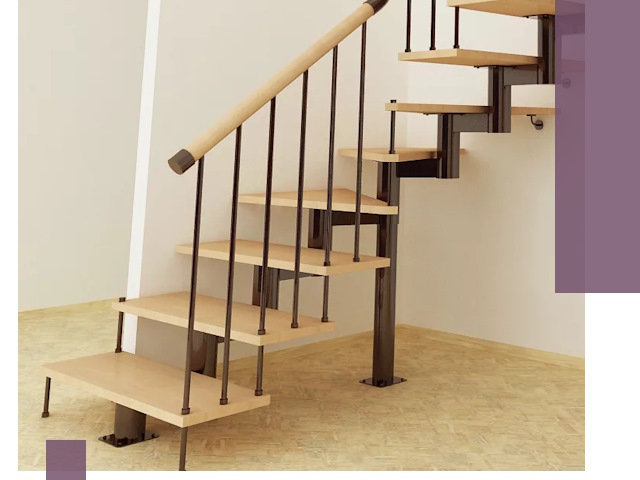 Монтаж лестниц на больцах в Острогожске — быстро и надежно