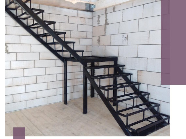 Лестницы на металлокаркасе под ключ в Острогожске — изготовление и монтаж