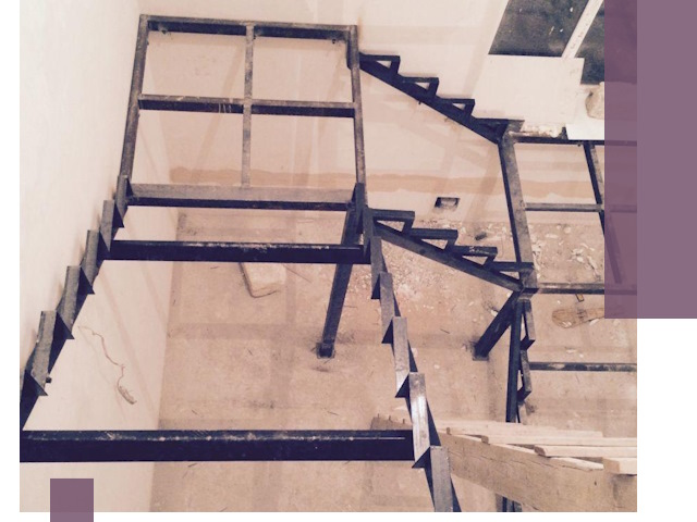 Монтаж лестниц на металлокаркасе в Острогожске быстро и качественно