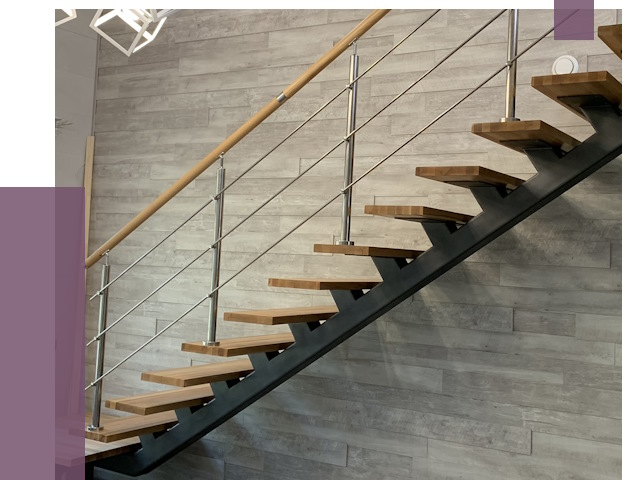 Изготовление лестниц на монокосоуре в Острогожске от 77711 руб. 