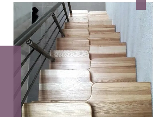 Лестницы гусиный шаг в Острогожске от 13300 руб. под ключ | ПРОЛЁТ-Стг