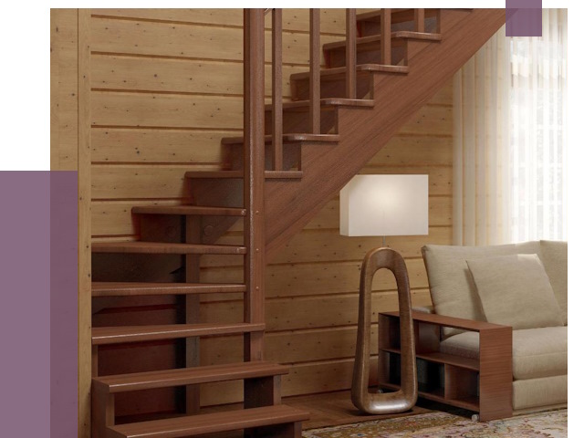 Лестницы эконом класса в Острогожске от 18619 руб. бюджетные решения