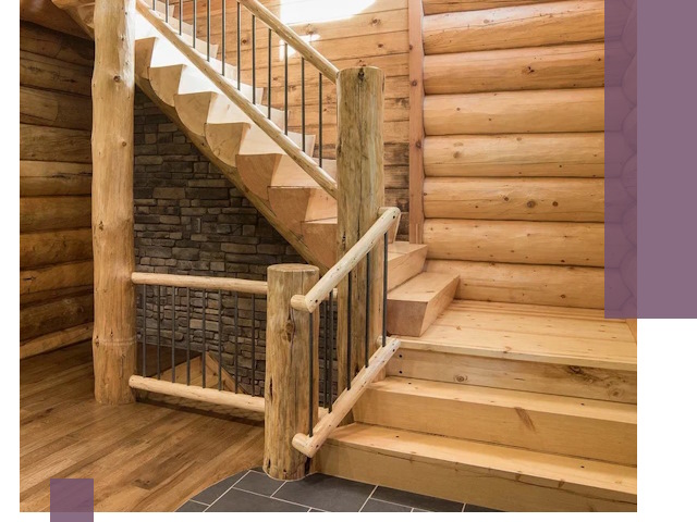 Лестницы в баню под заказ и профессиональный монтаж в Острогожске