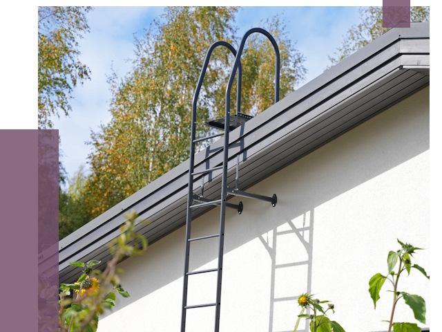 Лестницы на крышу в Острогожске от 19506 руб. — монтаж и монтаж ПРОЛЁТ-Стг