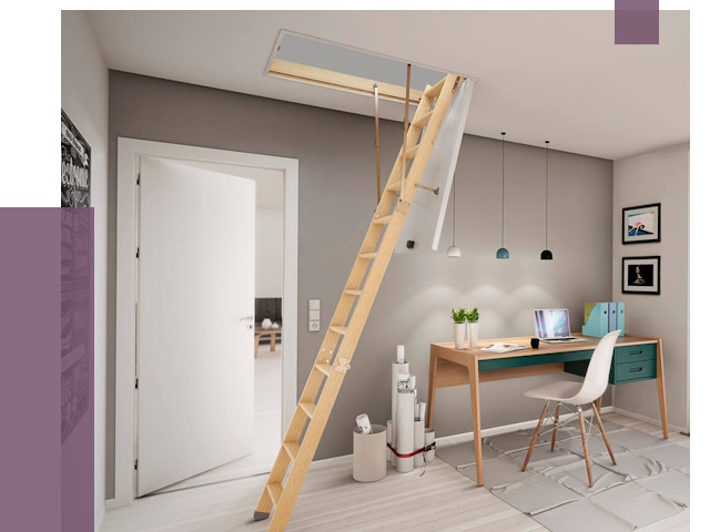 Чердачные лестницы в Острогожске — от 14864 руб. | ПРОЛЁТ-Стг