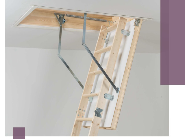 Установка чердачной лестницы под ключ в Острогожске