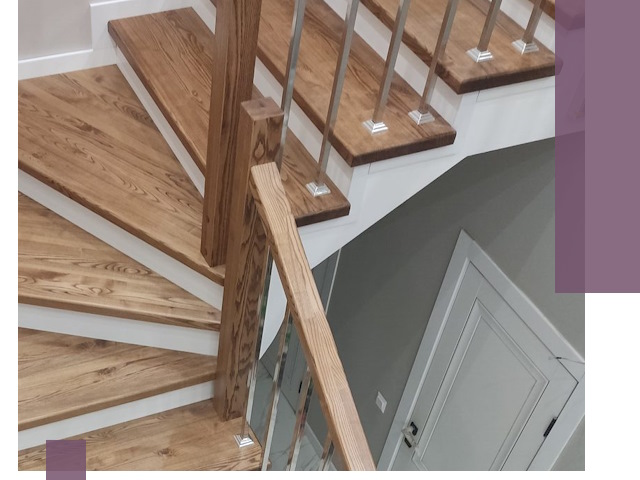 Обшивка металлических лестниц под ключ в Острогожске