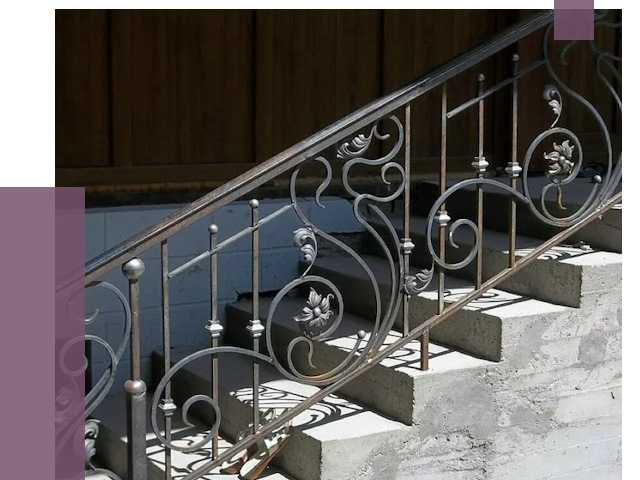 Кованые перила в Острогожске от 8866 руб. под ключ — качество от ПРОЛЁТ-Стг
