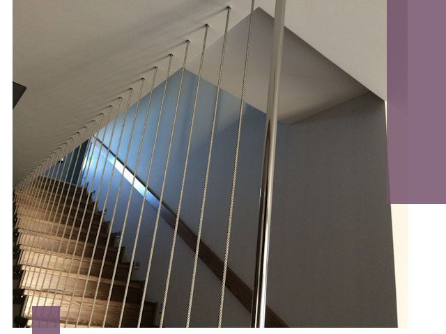 Тросовые перила под ключ в Острогожске — производство и монтаж