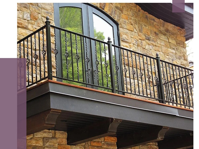Балконные ограждения в Острогожске от 8188 руб. — купить | ПРОЛЁТ-Стг