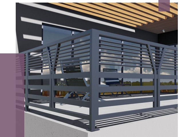 Изготовление балконных ограждений в Острогожске от 10953 руб. | ПРОЛЁТ-Стг