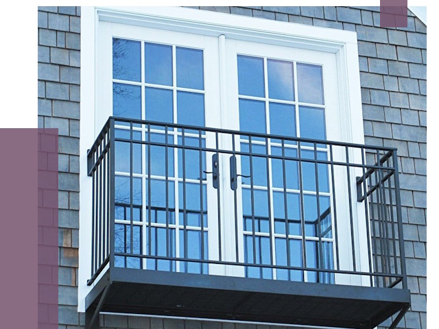 Французские балконы в Острогожске от 7562 руб. за м2