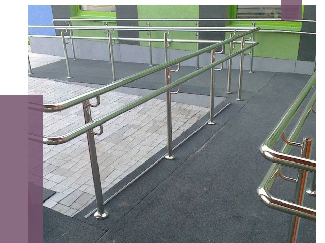 Ограждения пандусов в Острогожске от 4433 руб. монтаж | ПРОЛЁТ-Стг