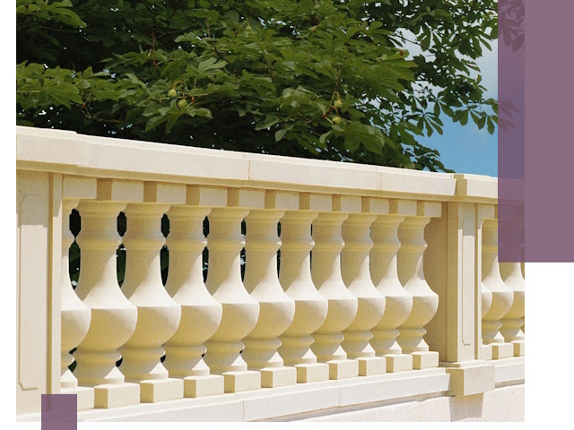 Установка балюстрады в Острогожске: изготовление и монтаж под ключ