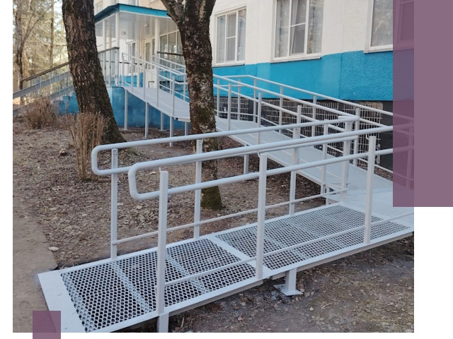 Пандусы под ключ в Острогожске: изготовление, монтаж и демонтаж