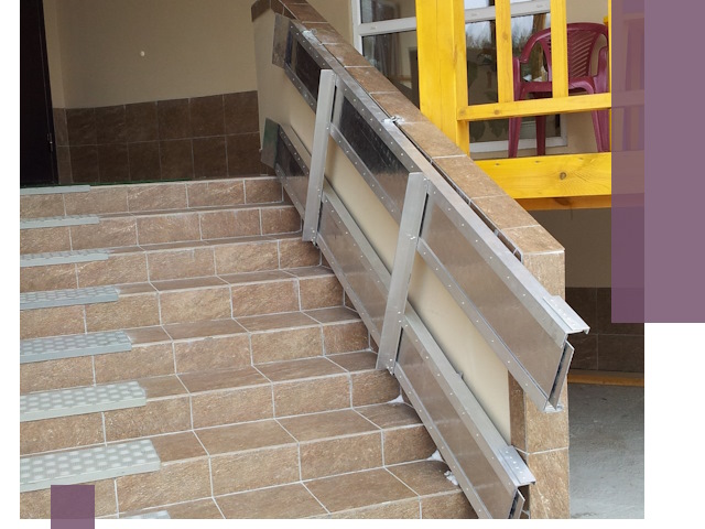 Откидные пандусы под ключ в Острогожске — монтаж и демонтаж