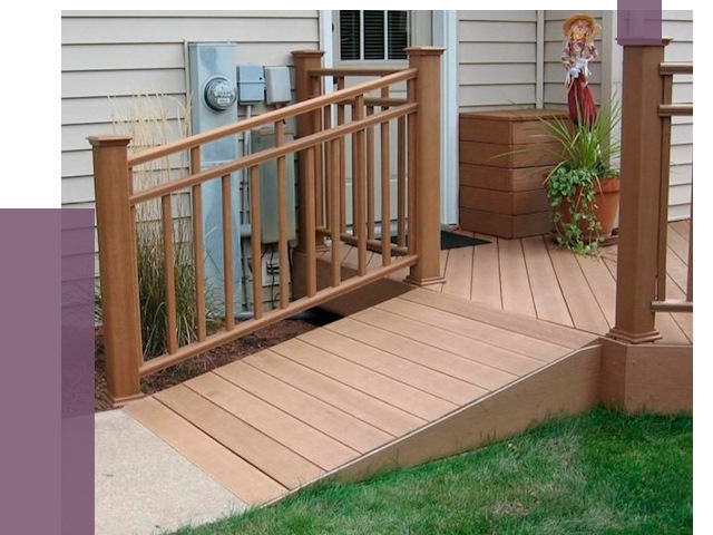 Пандус на крыльцо в Острогожске под ключ от 7928 руб.