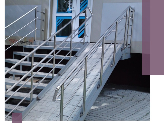 Пандус на крыльцо под ключ в Острогожске: монтаж и изготовление