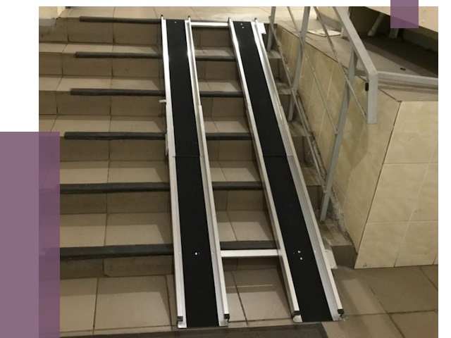 Установка пандуса в подъезд в Острогожске от 8136 руб. под ключ | ПРОЛЁТ-Стг