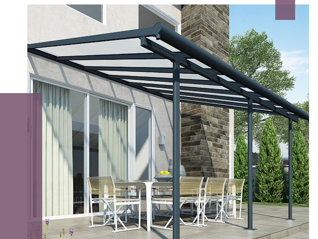 Навесы пристенные в Острогожске от 9284 руб. — монтаж и установка | ПРОЛЁТ-Стг