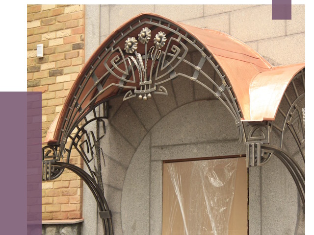 Арочные козырьки в Острогожске от 14864 руб. 