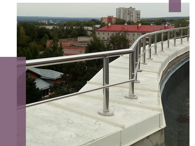 Парапеты и ограждения кровли в Острогожске от 5059 руб.