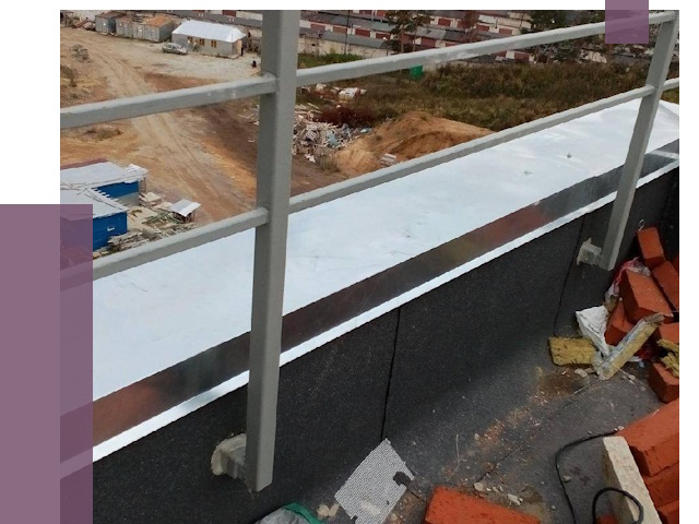 Монтаж парапетов в Острогожске от 4381 руб.  | ПРОЛЁТ-Стг