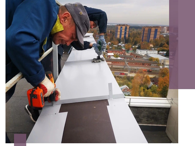 Монтаж парапетов в Острогожске — установка прочных металлических ограждений