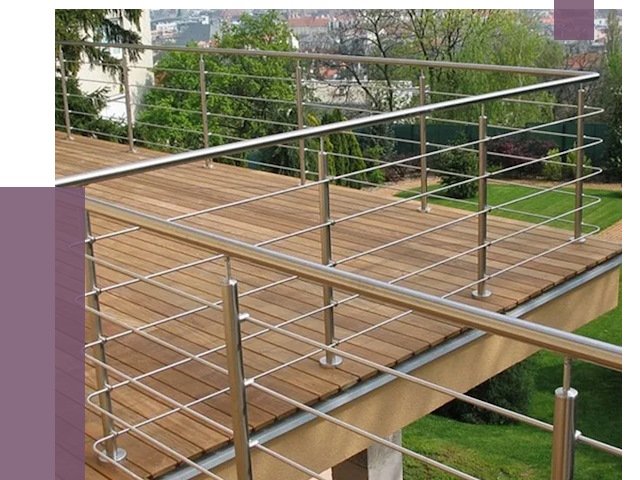 Алюминиевые парапеты в Острогожске под ключ от 7928 руб. 