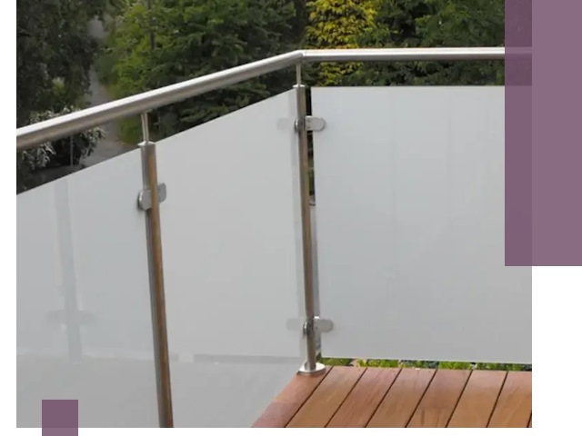 Алюминиевые парапеты для балконов и террас в Острогожске