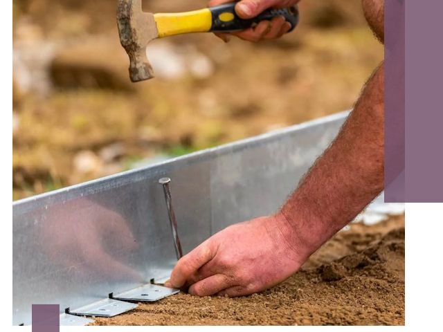 Монтаж металлических бордюров в Острогожске быстро и качественно