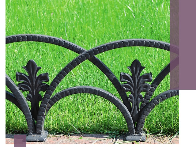 Декоративные металлические бордюры под ключ в Острогожске