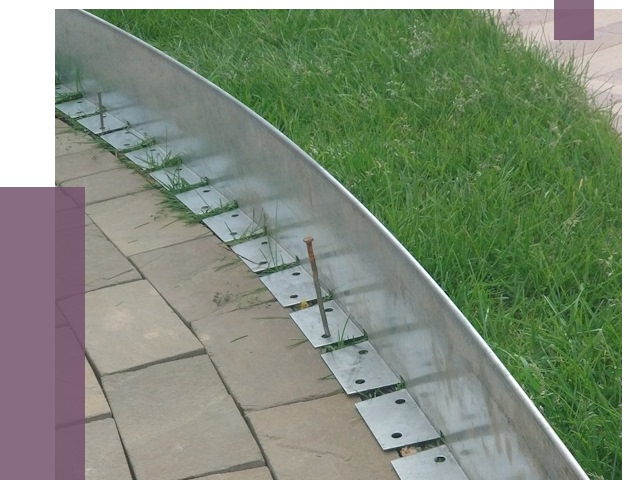 Металлические бордюры для тротуаров в Острогожске от 8866 руб.