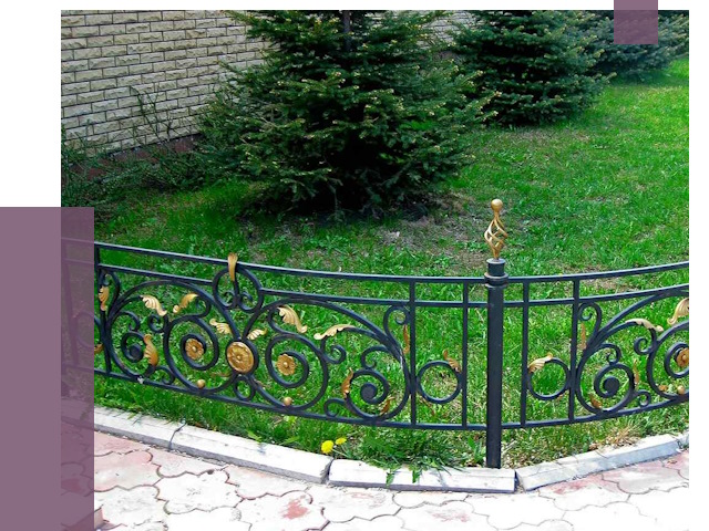 Кованые газонные ограждения в Острогожске от 7771 руб. — ПРОЛЁТ-Стг