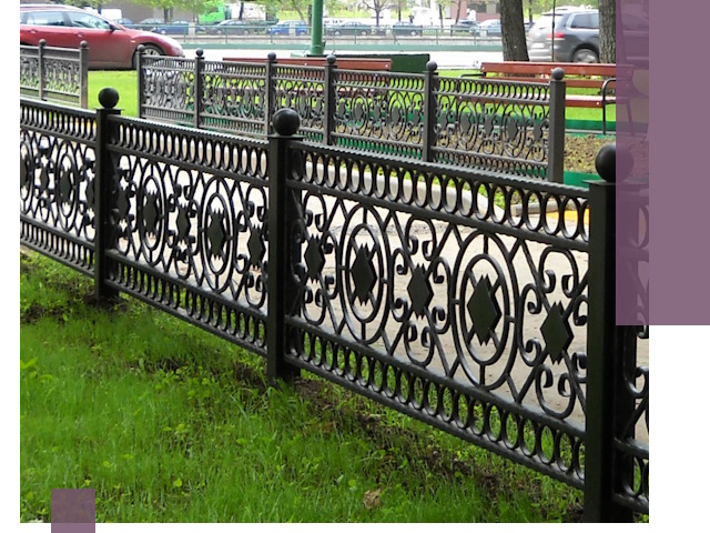 Секционные газонные ограждения под ключ в Острогожске