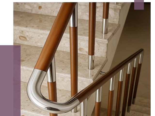 Монтаж поручней в Острогожске от 9909 руб. монтаж под ключ | ПРОЛЁТ-Стг