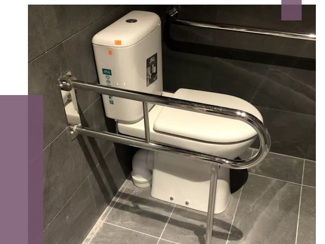 Поручни для санузлов в Острогожске от 4381 руб. | ПРОЛЁТ-Стг