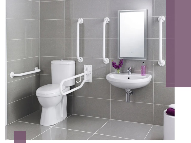 Поручни для санузлов в Острогожске: установка, ремонт и монтаж