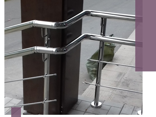 Монтаж поручней из нержавеющей стали в Острогожске качественно и быстро